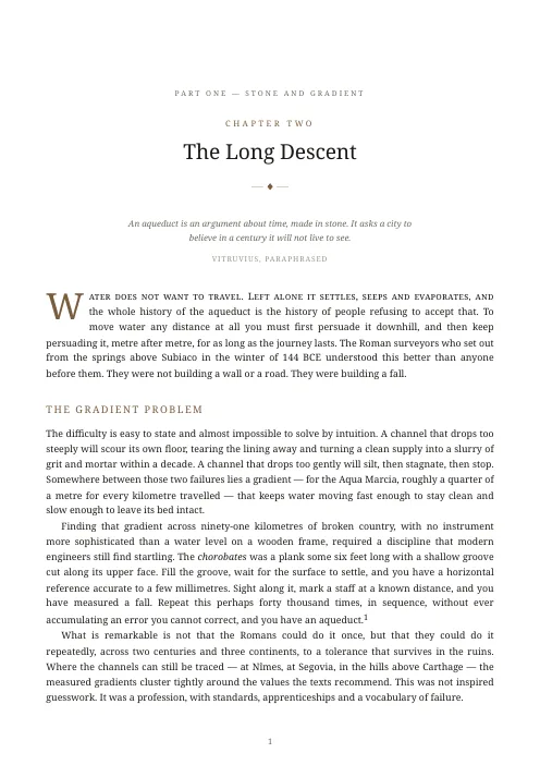 E-book Chapter PDF template preview
